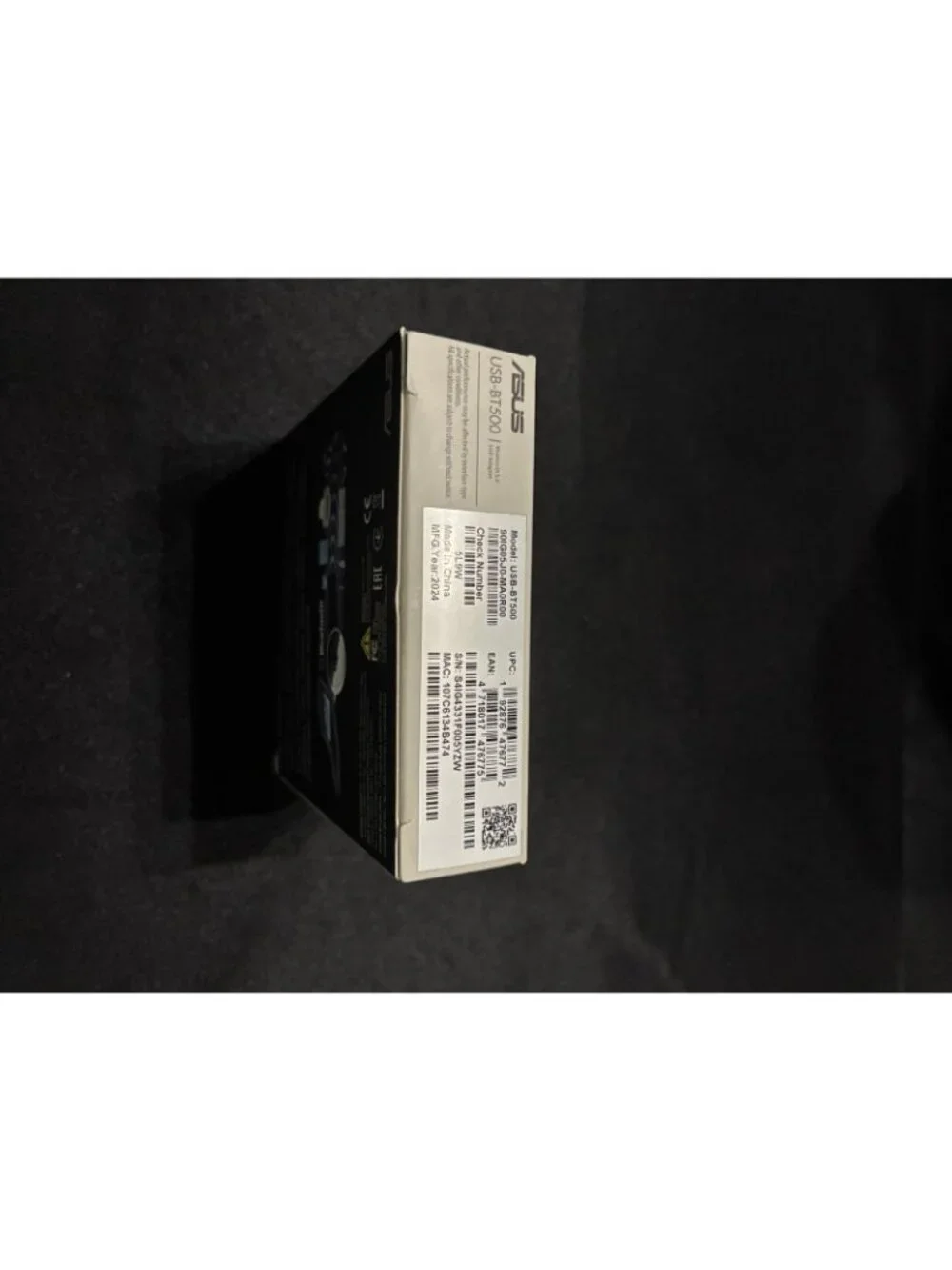 ASUS USB-BT500 Bluetooth 5.0 USB Adapter Dongle for PC Windows 10 - NEW Open Box